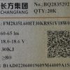 LED SMD 2835 0.5W 18V 60-65lm 30K chang fang
